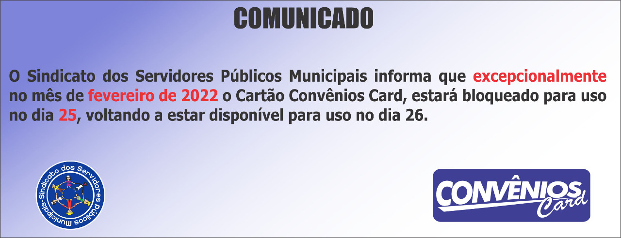 AtenÇÃo Sindicato Dos Servidores Públicos Municipais 1901