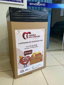 Sindicato dos Servidores apoia a campanha do agasalho