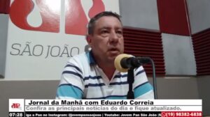 Participação do presidente João Henrique – Jornal da Manhã (Jovem Pan SJ)